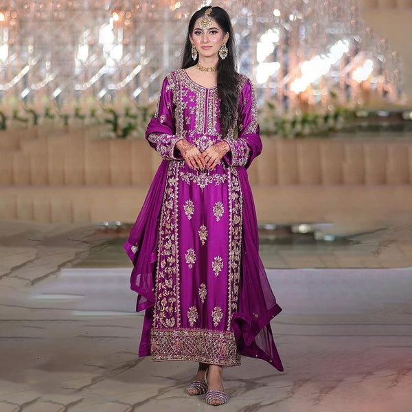 Abiha Collection - AB-05 | Purple