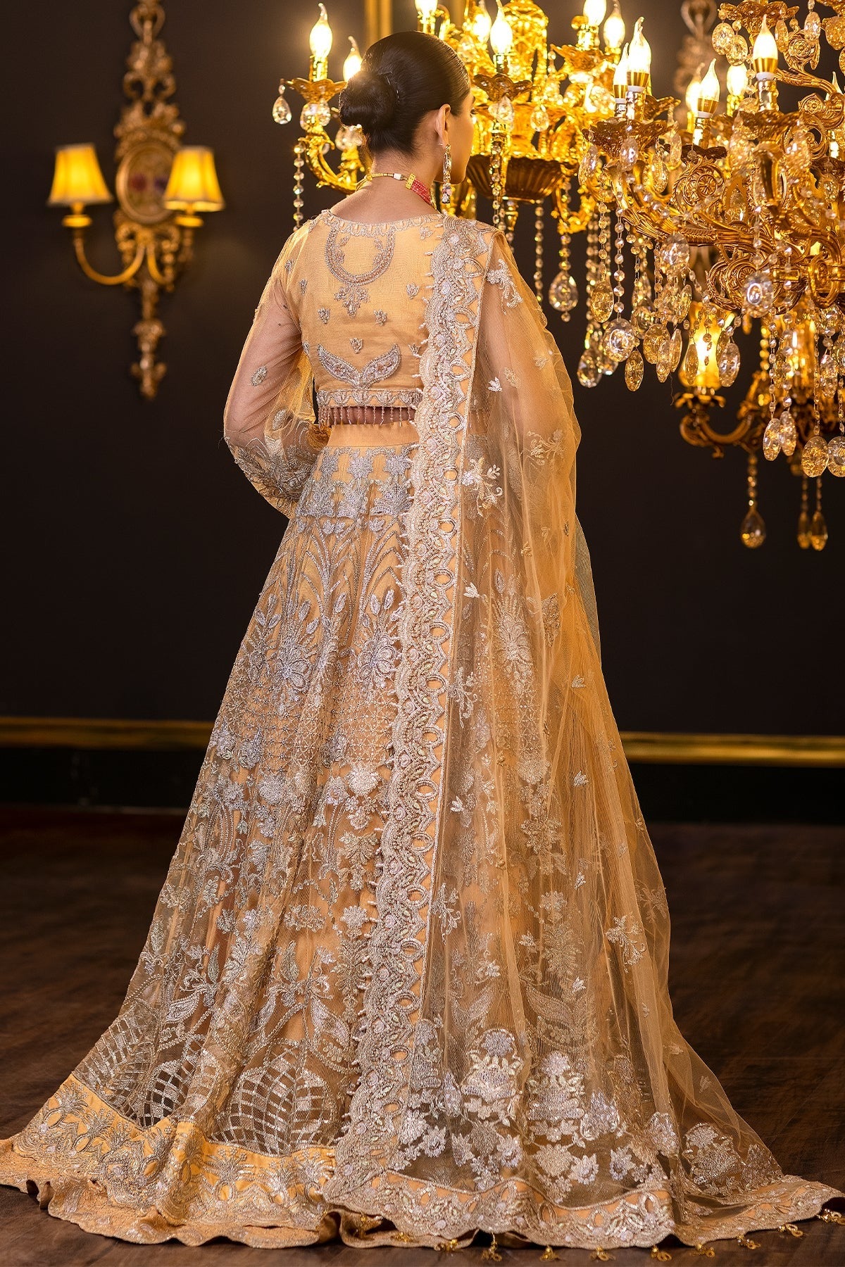 Irtiqa Ali-Pale Gold Gerbera