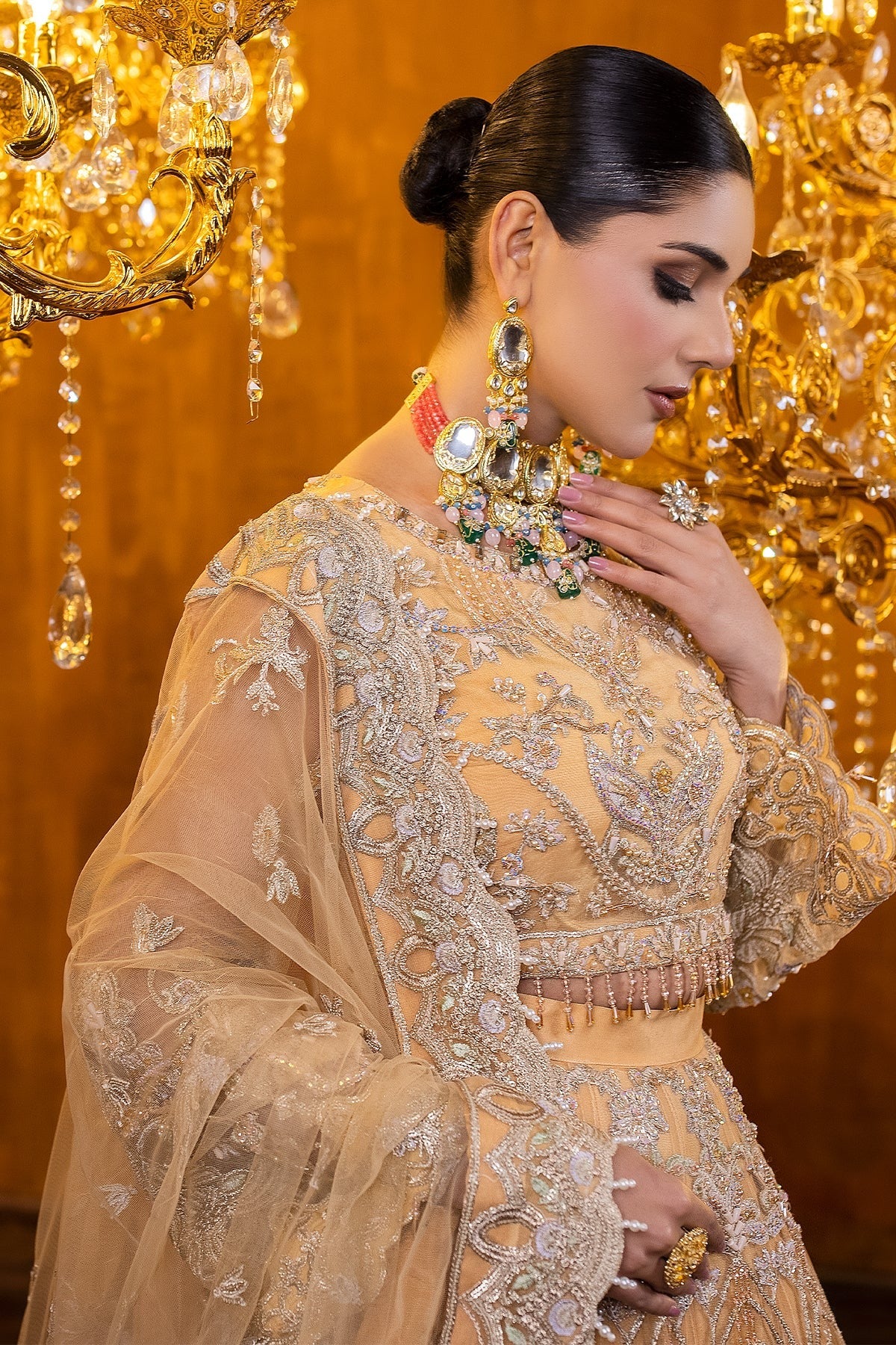 Irtiqa Ali-Pale Gold Gerbera